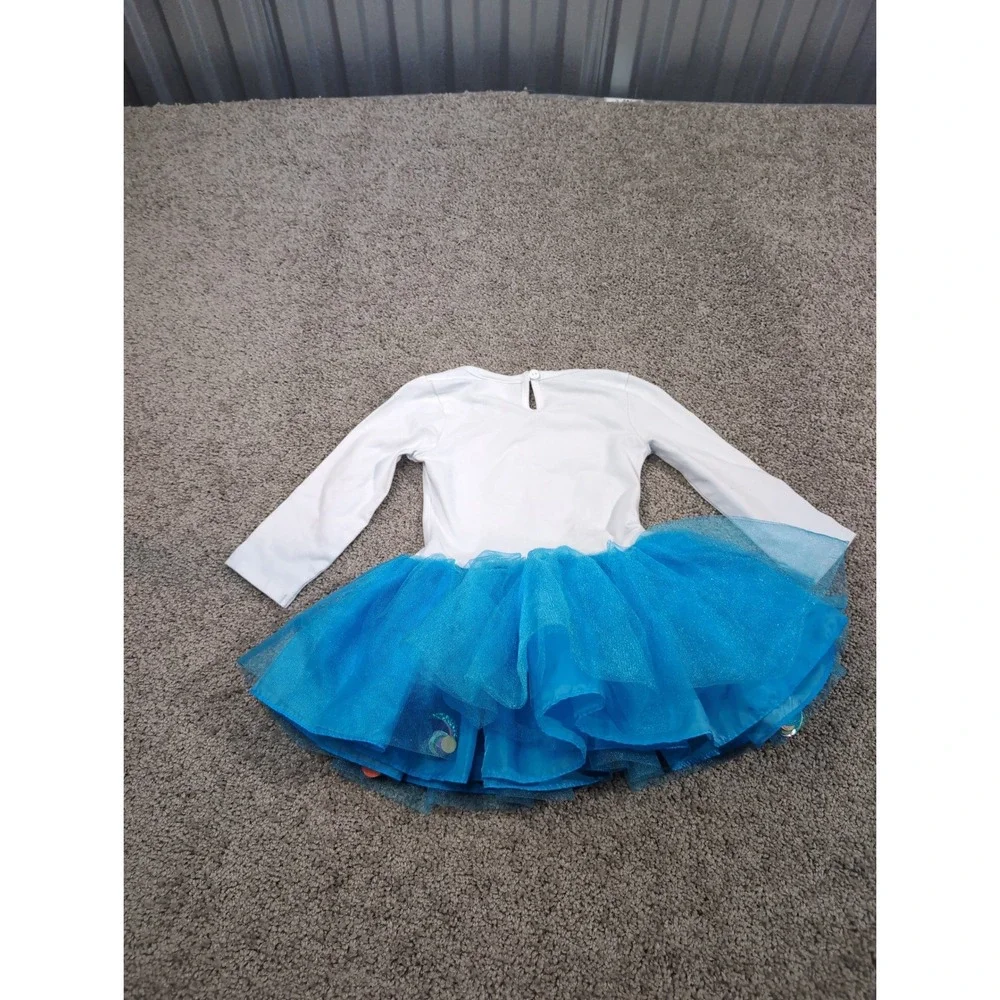 Counting Daisies Toddler Girls Turquoise Trick or Treat‎ Tutu Dress 3T